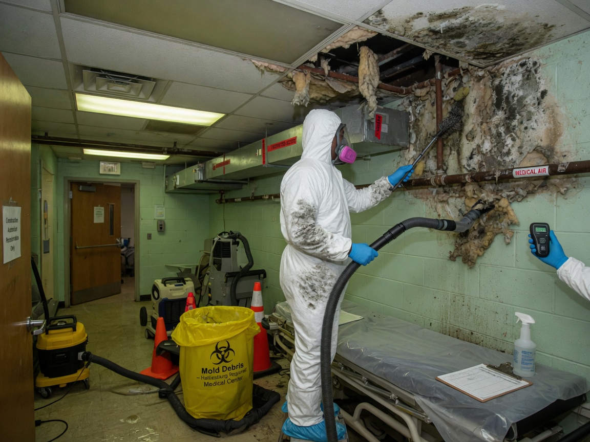 Healthcare Facility Mold Removal in Hattiesburg, MS