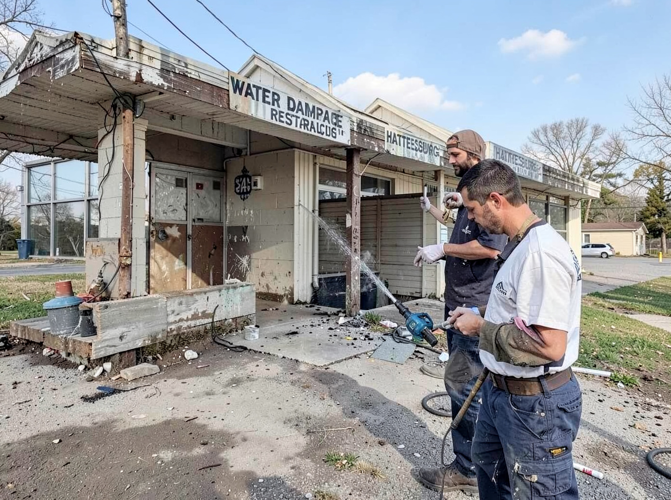 Medical Facility Water Damage Restoration in Hattiesburg, MS